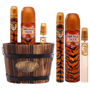 Cuba Jungle Tiger by Cuba for Women 3 Pc Gift Set